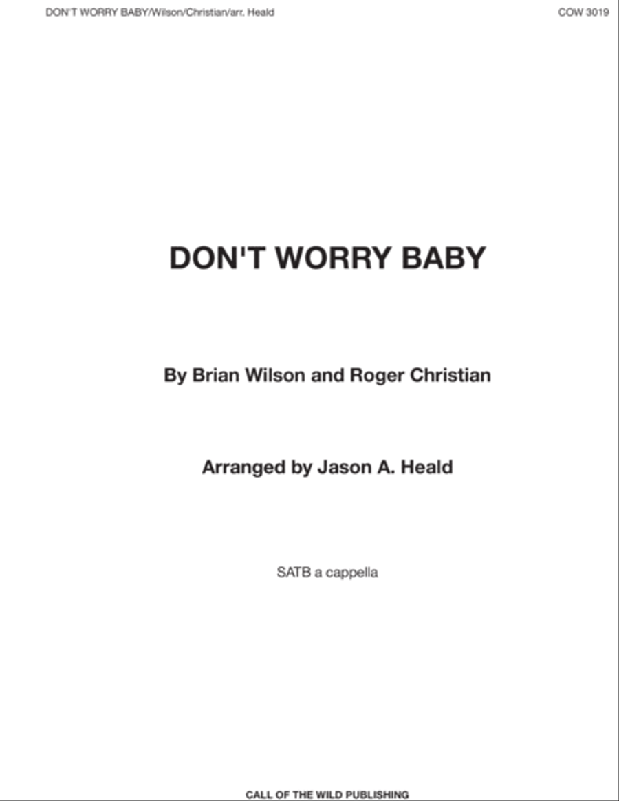 Don't Worry Baby