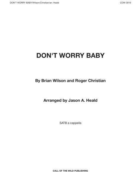 Don't Worry Baby image number null
