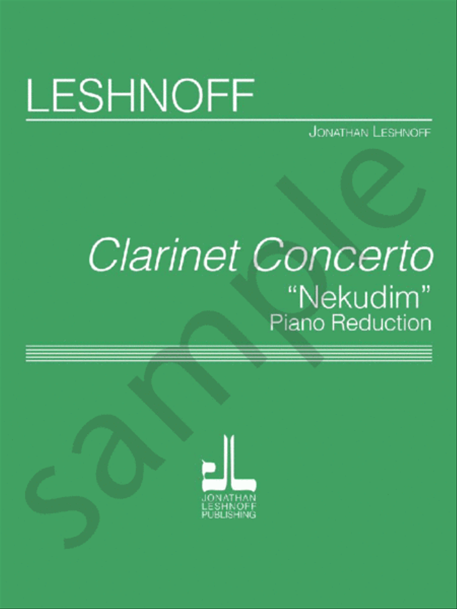 Clarinet Concerto Clarinet Concerto Orchestra scores gallery preview page 1