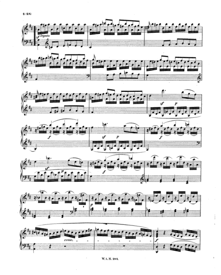 Mozart - Piano Sonata No.6
