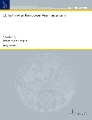 Book cover for Ick heff mol en Hamburger Veermaster sehn