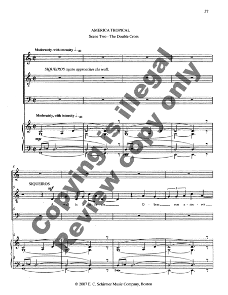 America Tropical (Piano/Vocal Score) image number null