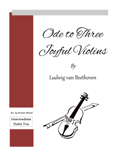 Ode to Three Joyful Violins (Ode to Joy) image number null