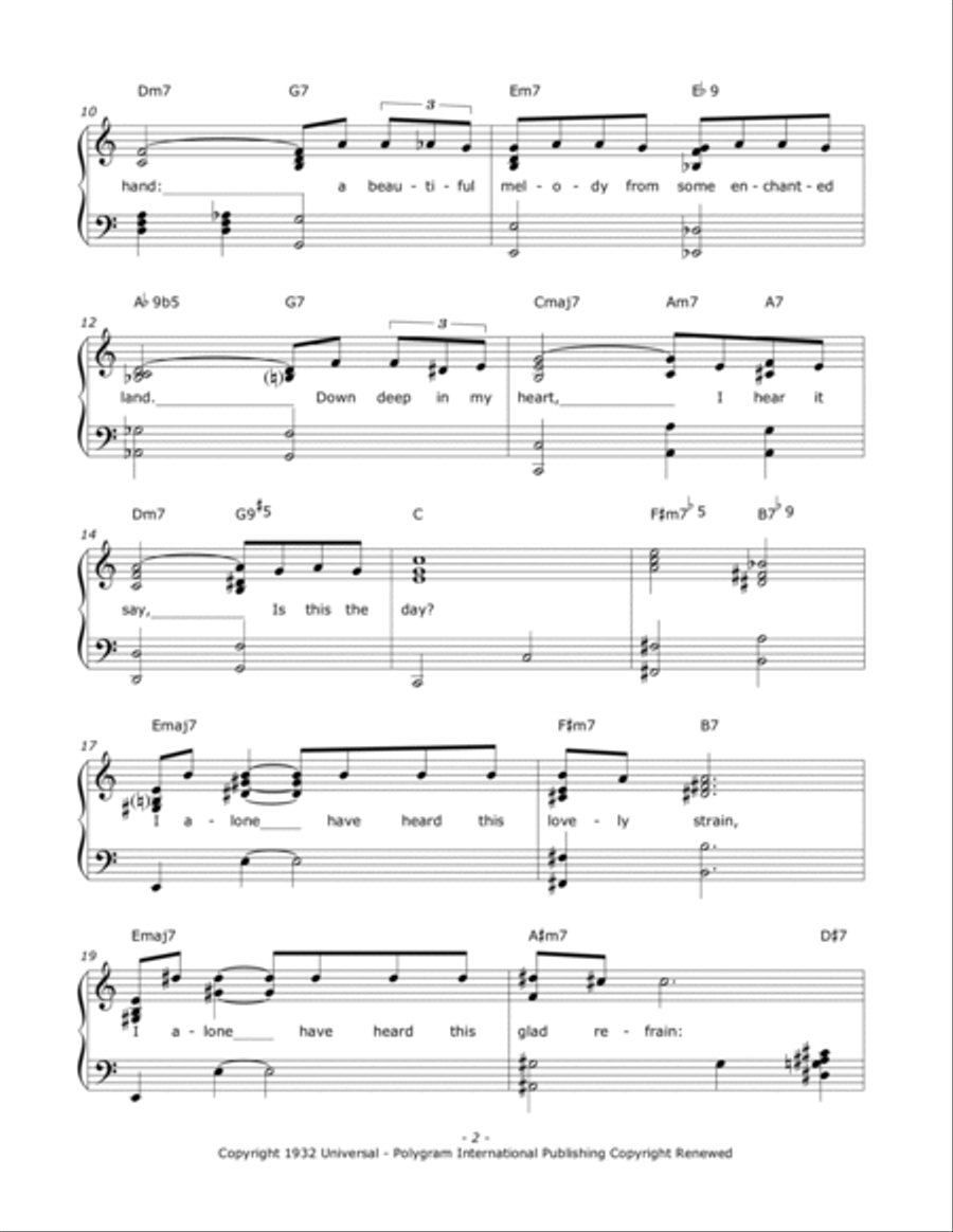 The Song Is You Voice scores gallery preview page 2