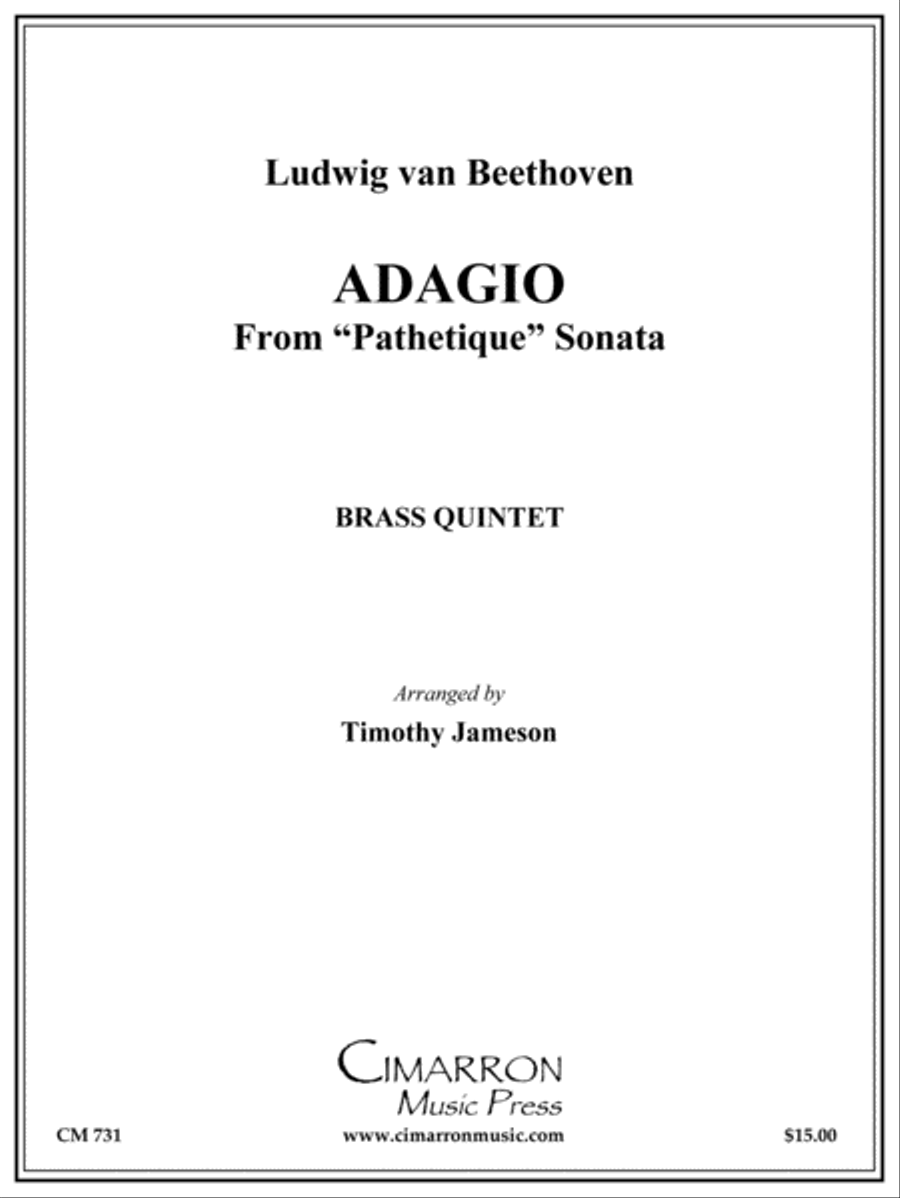 Adagio Cantible from Sonata 