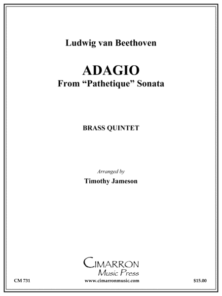 Adagio Cantible from Sonata "Pathetique"