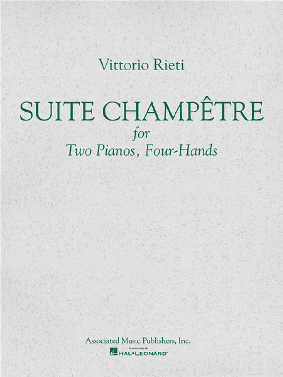 Suite Champetre (set) Piano Duet scores gallery preview page 1