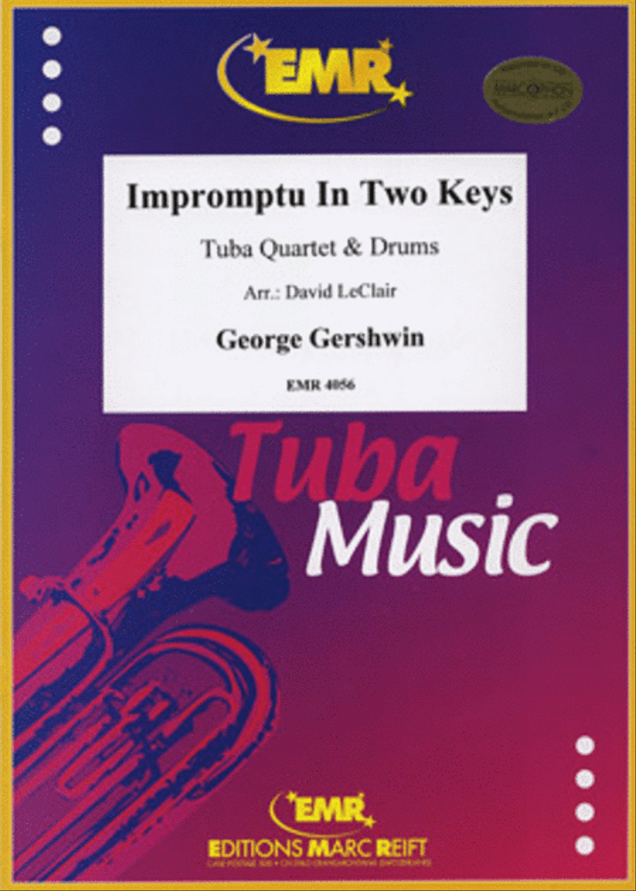 Impromptu In Two Keys Tuba Quartet scores gallery preview page 1