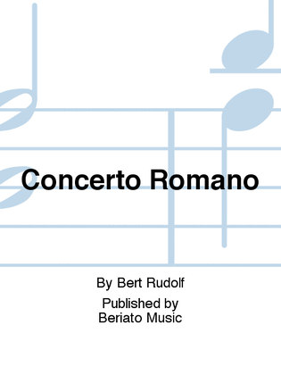 Book cover for Concerto Romano