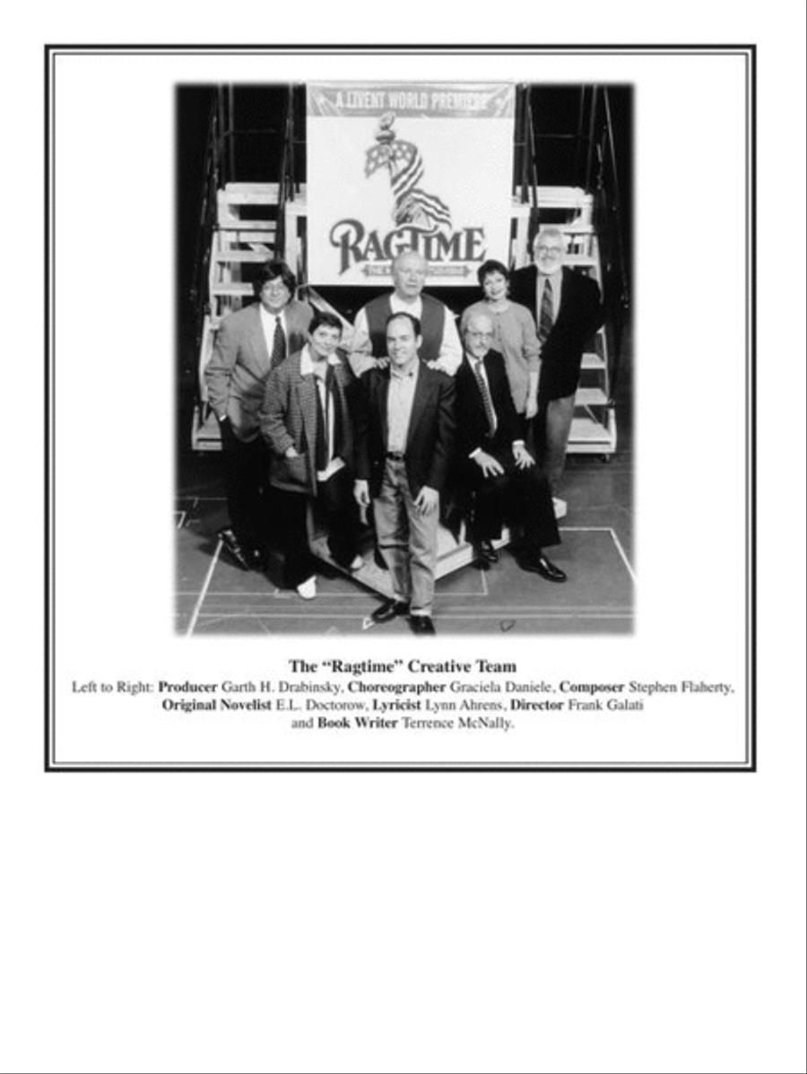 Ragtime the Musical Ragtime the Musical Piano, Vocal, Guitar scores gallery preview page 8