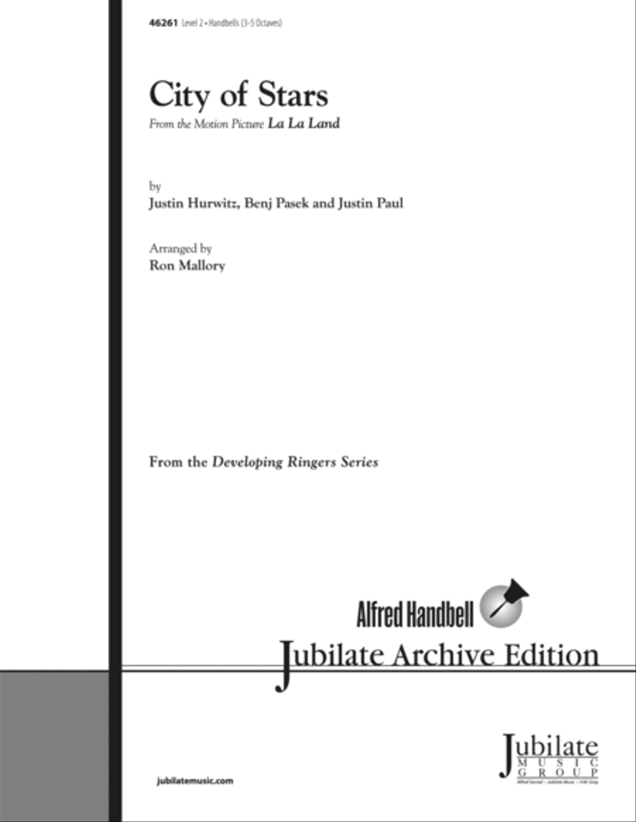 City of Stars Handbell Choir scores gallery preview page 1