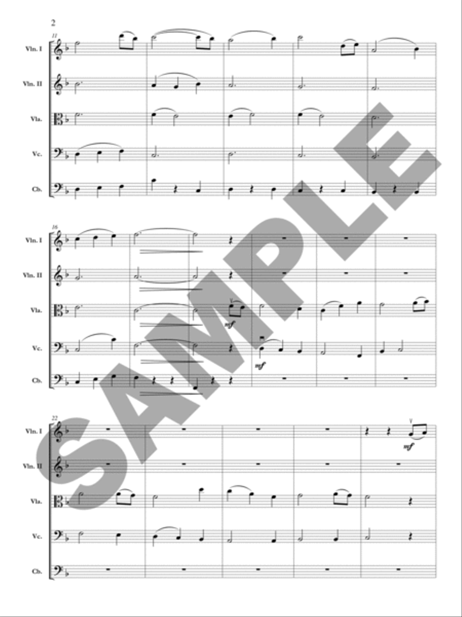 Georgia Round Georgia Round Orchestra scores gallery preview page 3