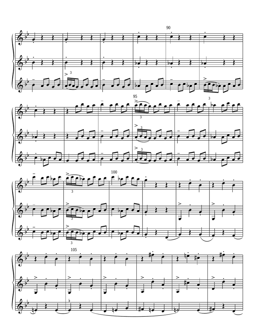 Danse Macabre for Clarinet Trio Danse Macabre for Clarinet Trio Clarinet Trio scores gallery preview page 5