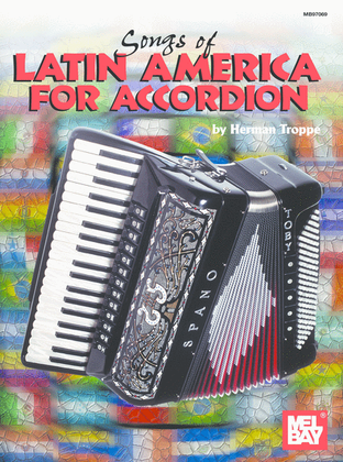 Book cover for Songs of Latin America for Accordion
