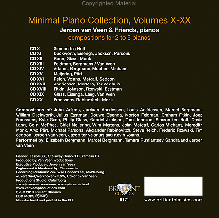 V X-XX: Minimal Piano Collection