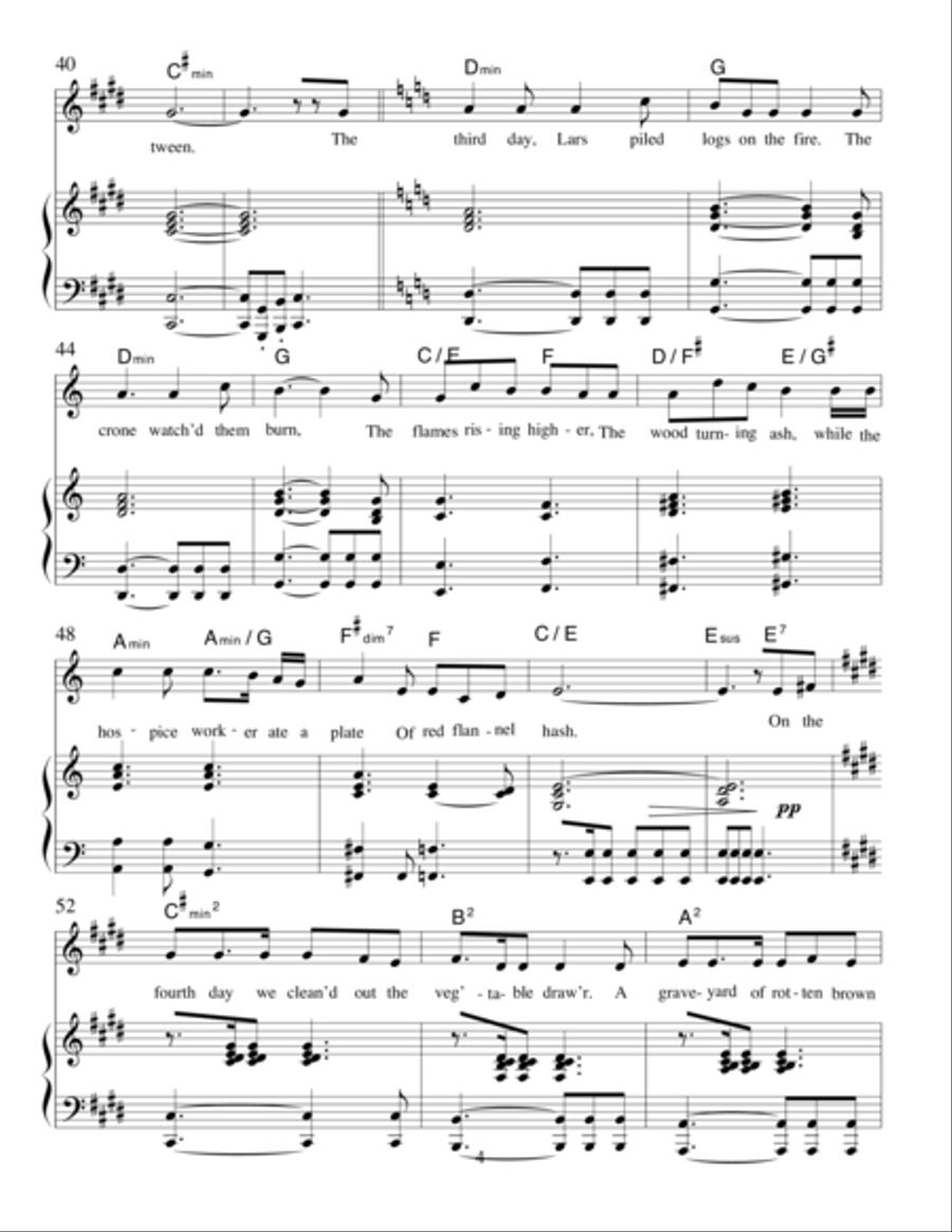 A Nineteenth-Century Death Voice scores gallery preview page 4