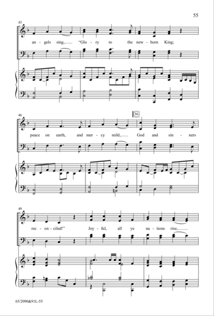 The Glory of Christmas - SATB with Performance CD 4-Part scores gallery preview page 29