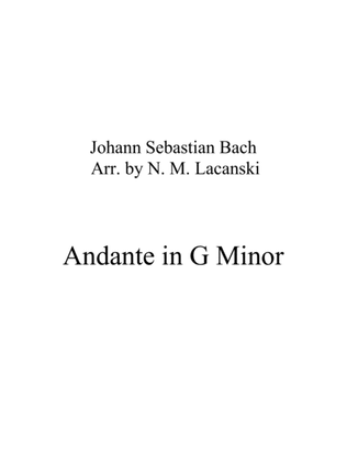 Book cover for Andante in G Minor