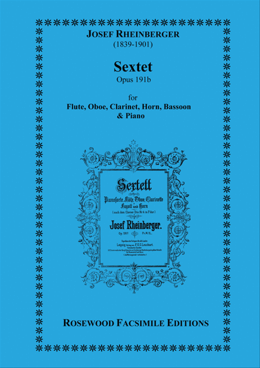 Sextet, Op. 191b Bassoon scores gallery preview page 1