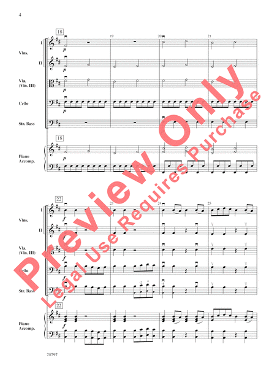 Dragonhunter String Orchestra scores gallery preview page 13