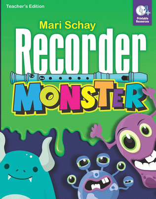 Book cover for Recorder Monster Teacher Book