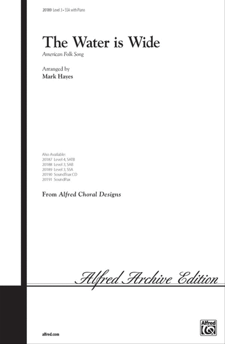 The Water Is Wide Women's Choir scores gallery preview page 1