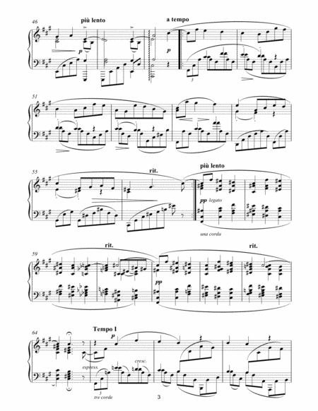 Intermezzo in A Major (from Six Piano Pieces, Op. 118, No. 2)