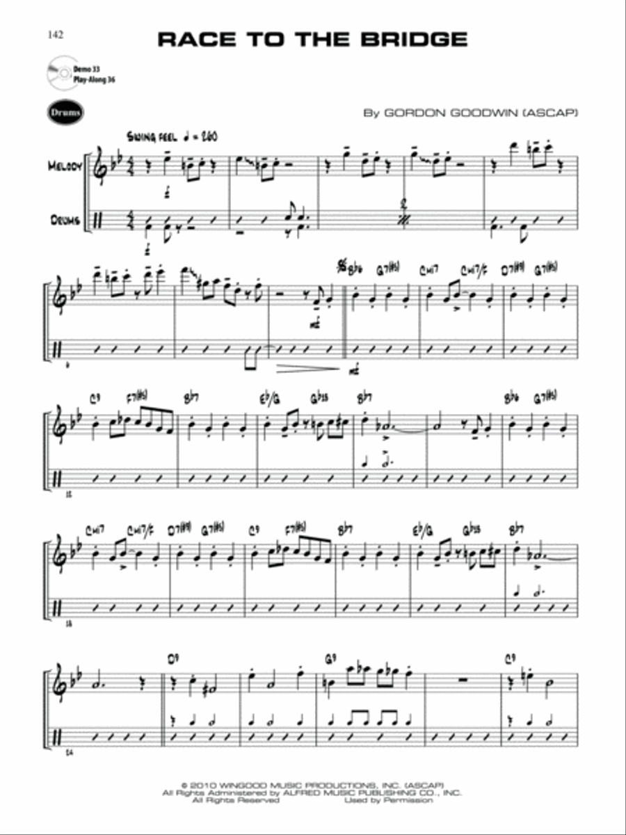Alfred Jazz Play-Along -- The Music of Gordon Goodwin, Volume 4 Piano scores gallery preview page 4