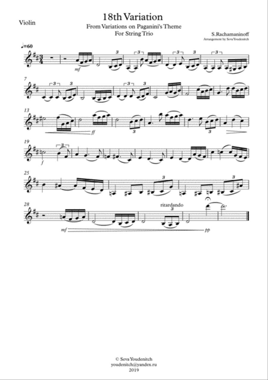 S.Rachmaninoff 