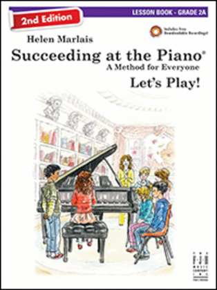 Book cover for Succeeding at the Piano Lesson Book - Grade 2A (2nd Edition)
