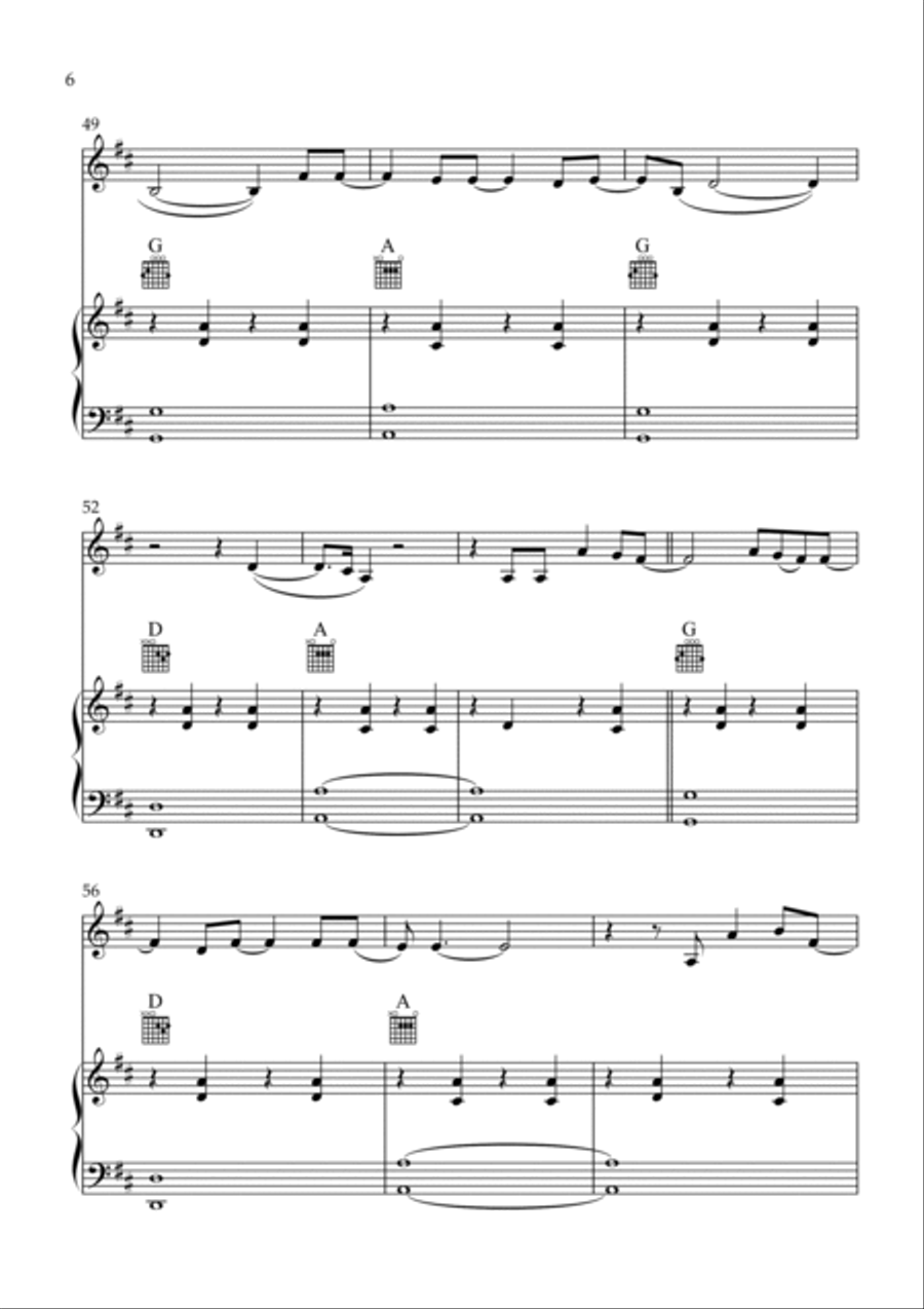 When I Get There Violin Solo scores gallery preview page 6