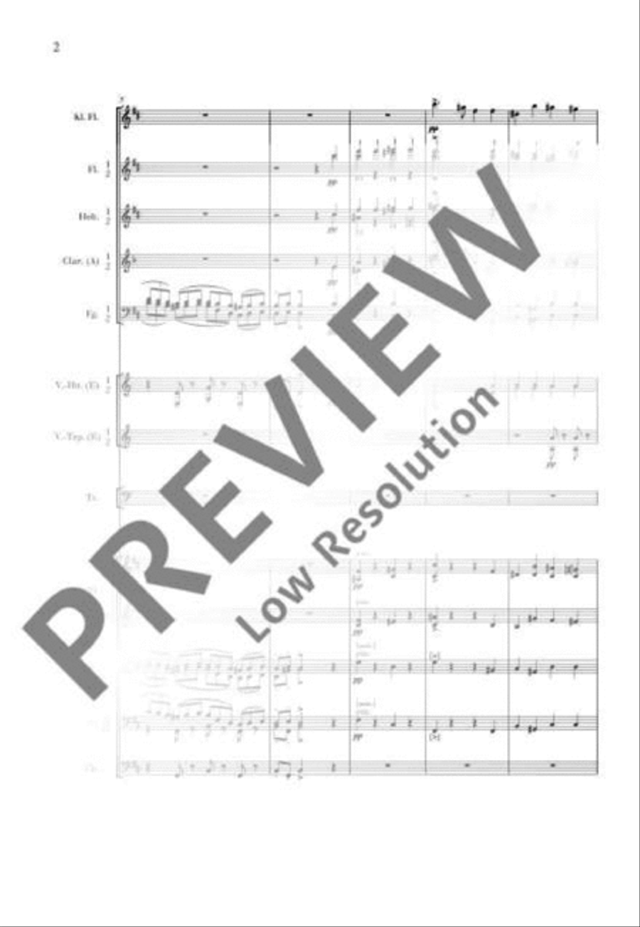 Overture zu Goethes Hermann und Dorothea Orchestra scores gallery preview page 21