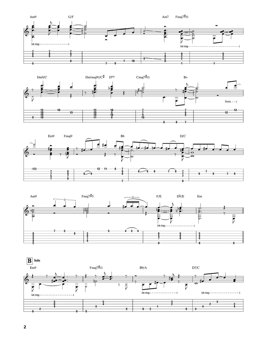 Nardis Electric Guitar scores gallery preview page 2