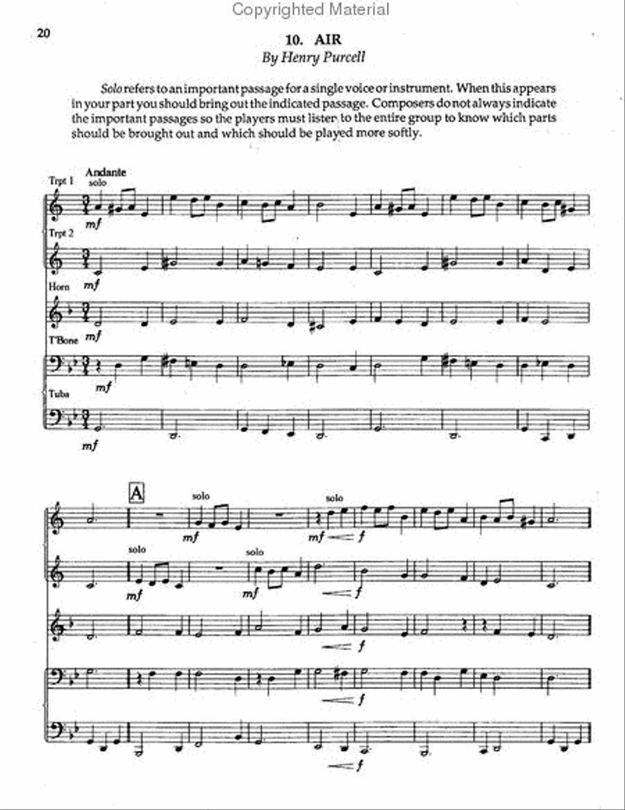 Progressive Brass Quintet Brass Quintet scores gallery preview page 10