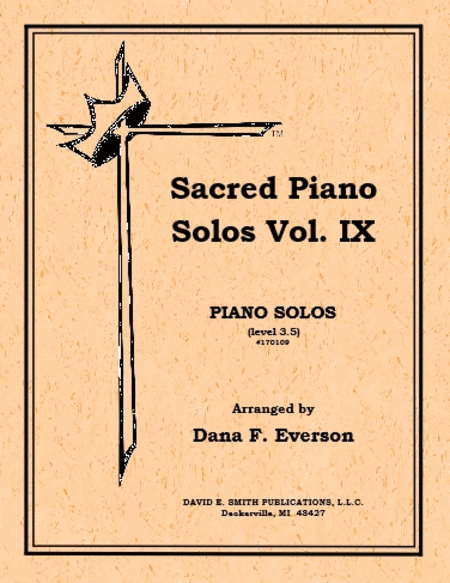 Sacred Piano Solos Vol. IX