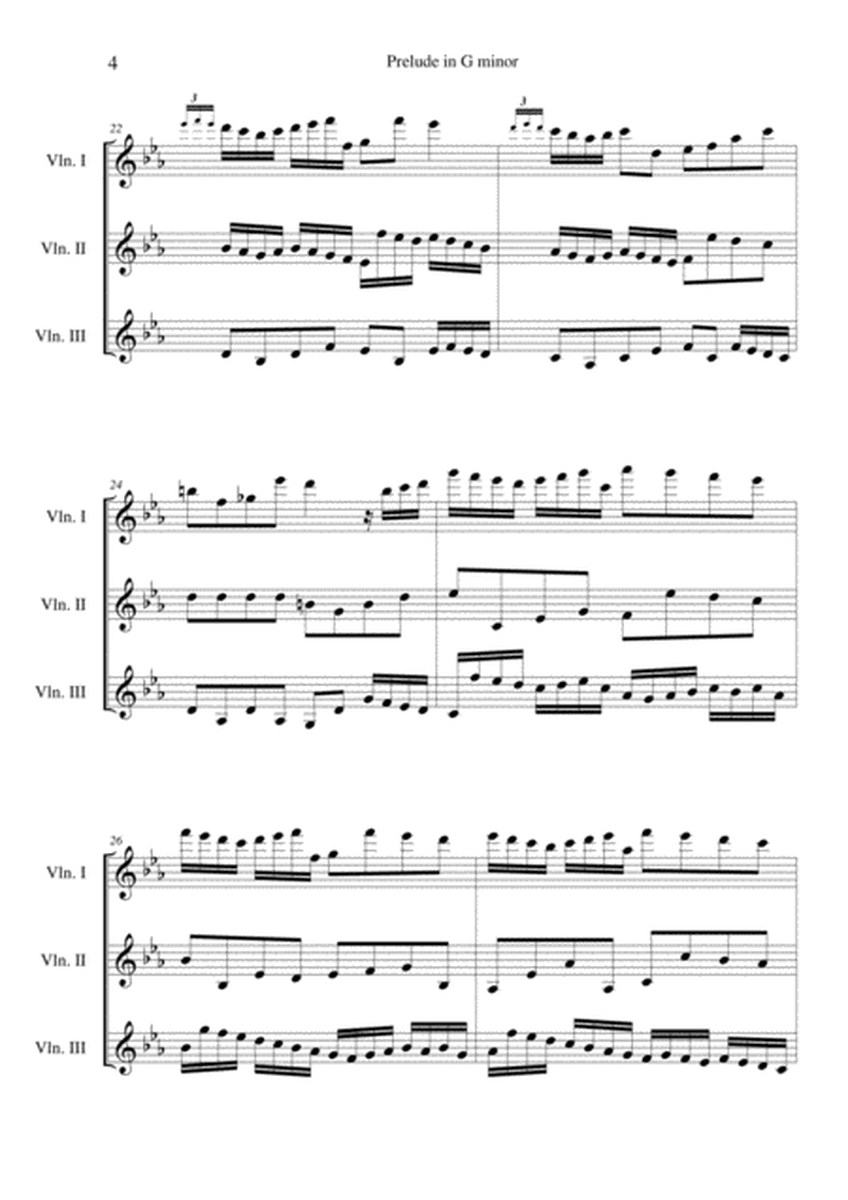 Preludes in G Minor (Motive from C Minor 847)