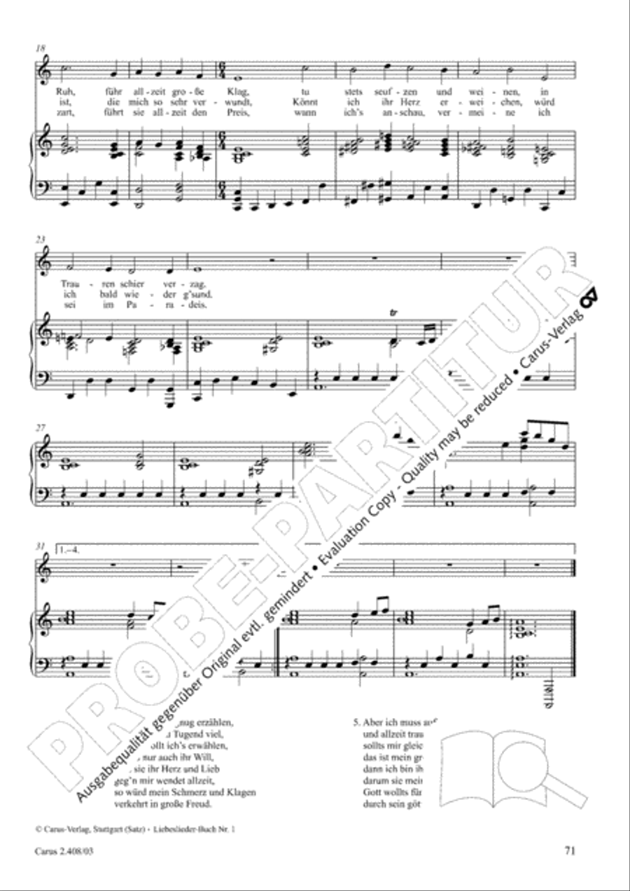 Love songs. Collection for voice & piano. 80 arrangements for weddings and celebrations Voice scores gallery preview page 52