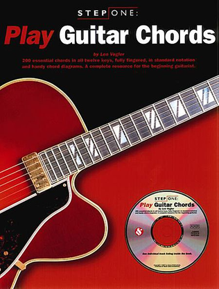 Book cover for Step One: Play Guitar Chords