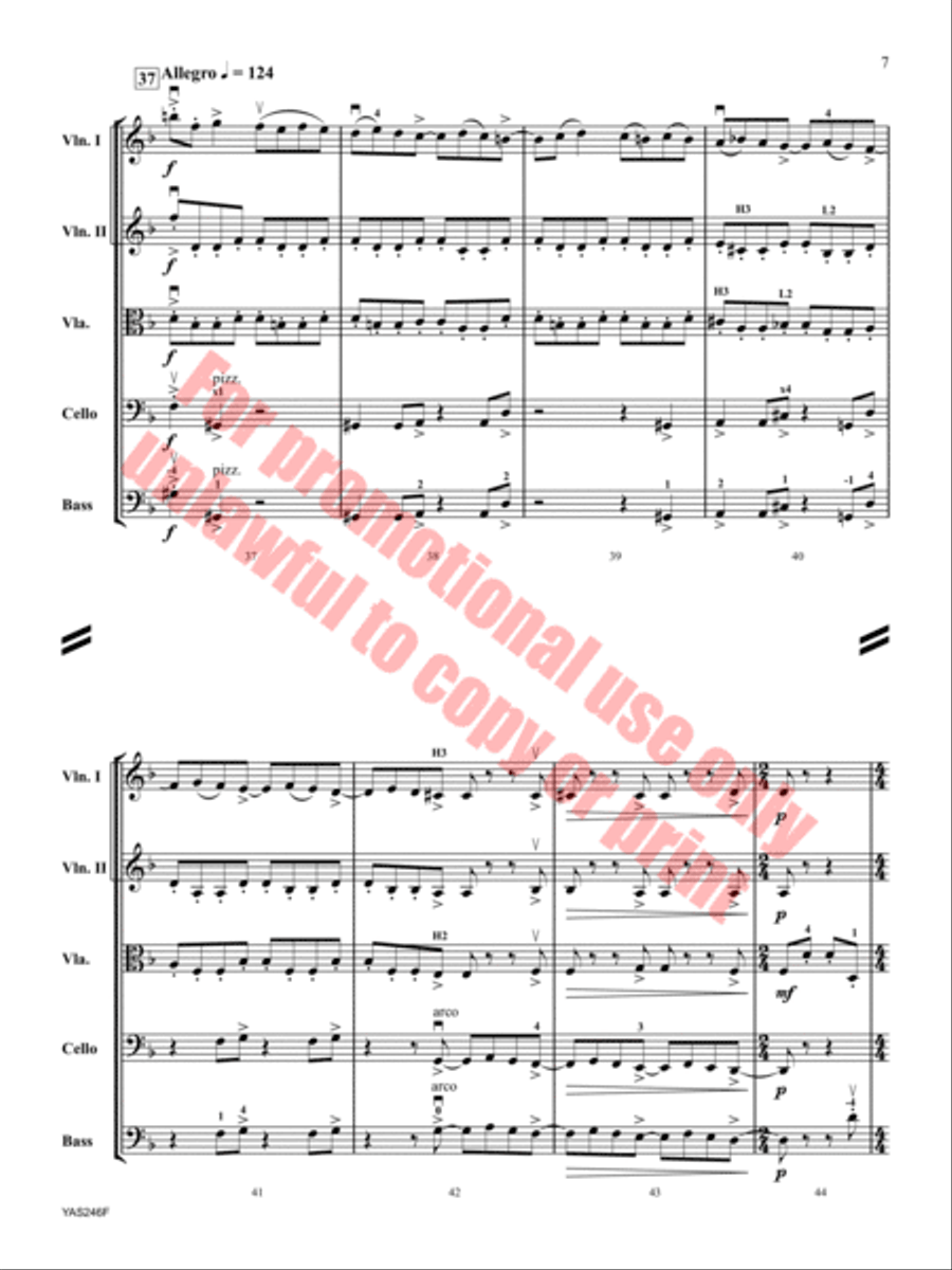 Russian Easter Overture Orchestra scores gallery preview page 7