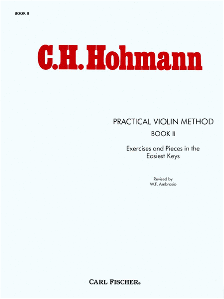 Practical Violin Method - Book II Violin scores gallery preview page 1