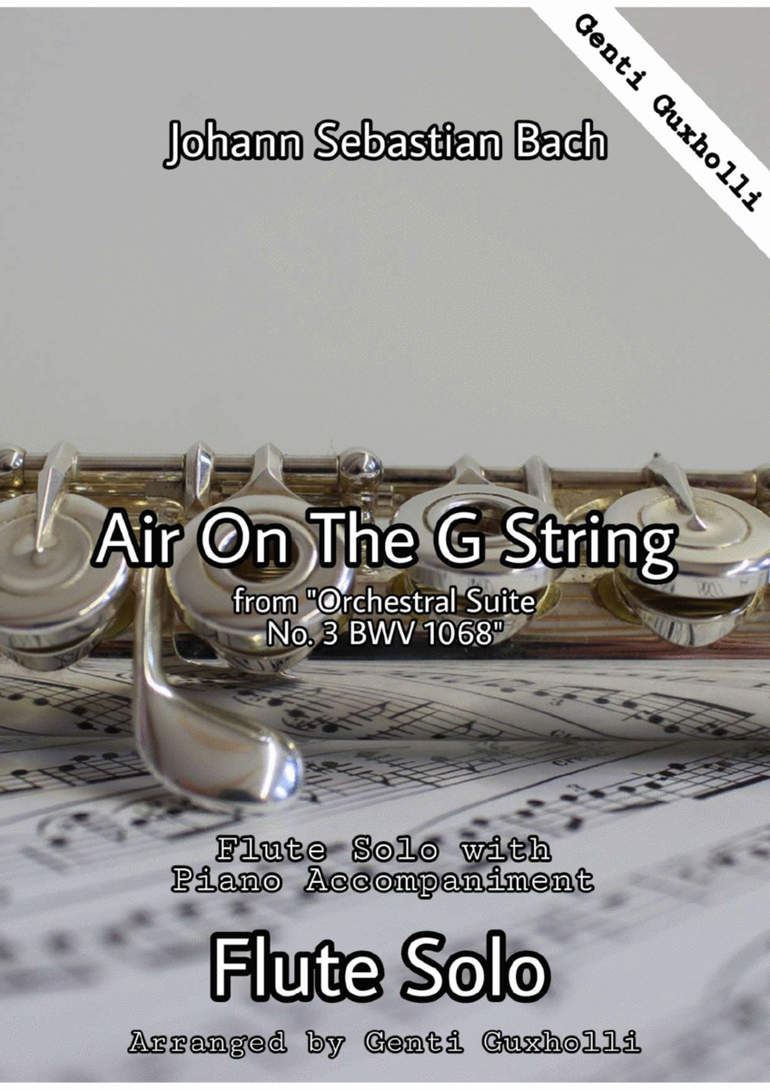 Air on the G String (from Orchestral Suite No.3 BWV 1068) (Flute Solo) image number null