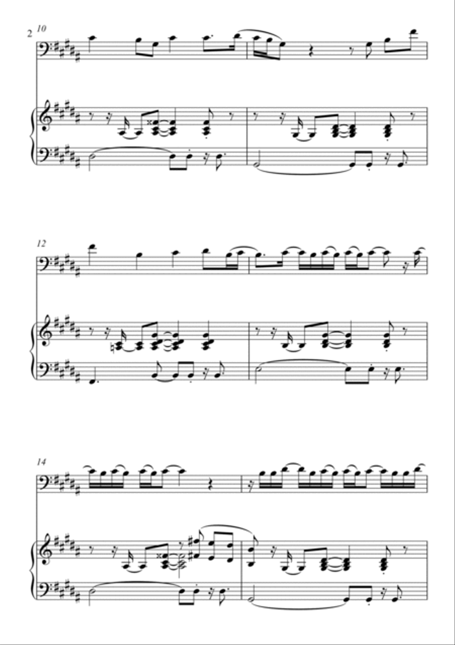 Seven Chamber Music scores gallery preview page 2