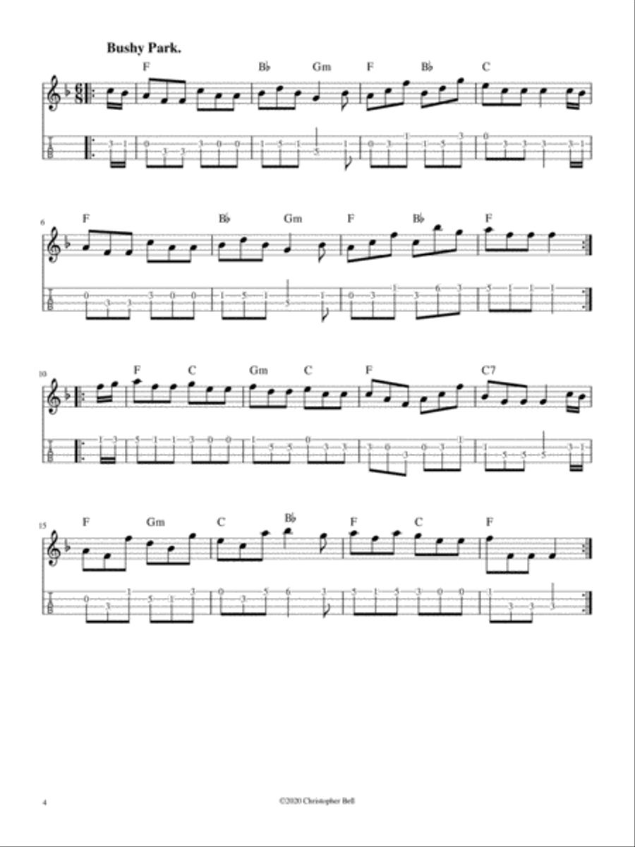 Ignatius Sancho - Twelve Country Dances String Duet scores gallery preview page 4