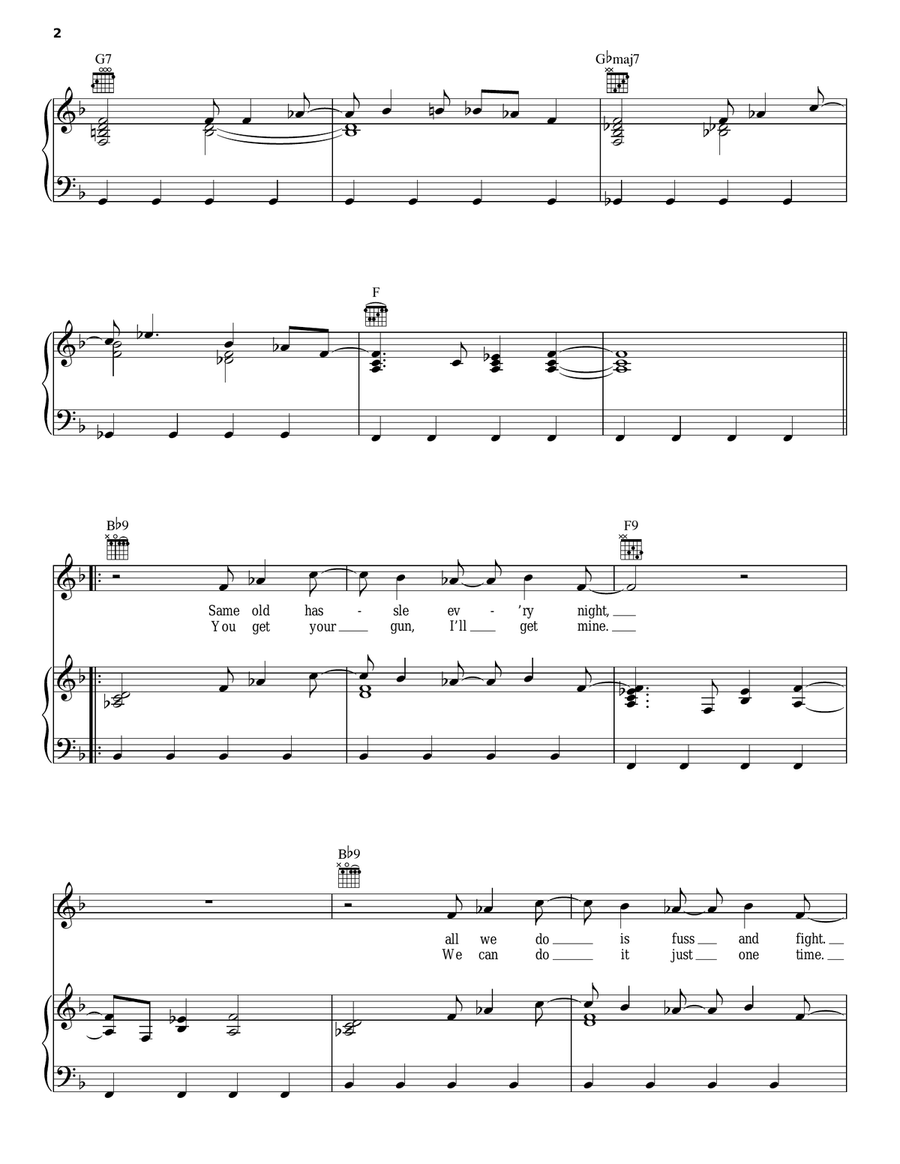 Everything Will Be Alright Acoustic Guitar scores gallery preview page 2