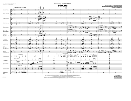 Focus - Conductor Score (Full Score)