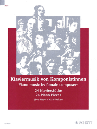 Book cover for Piano Music by Female Composers