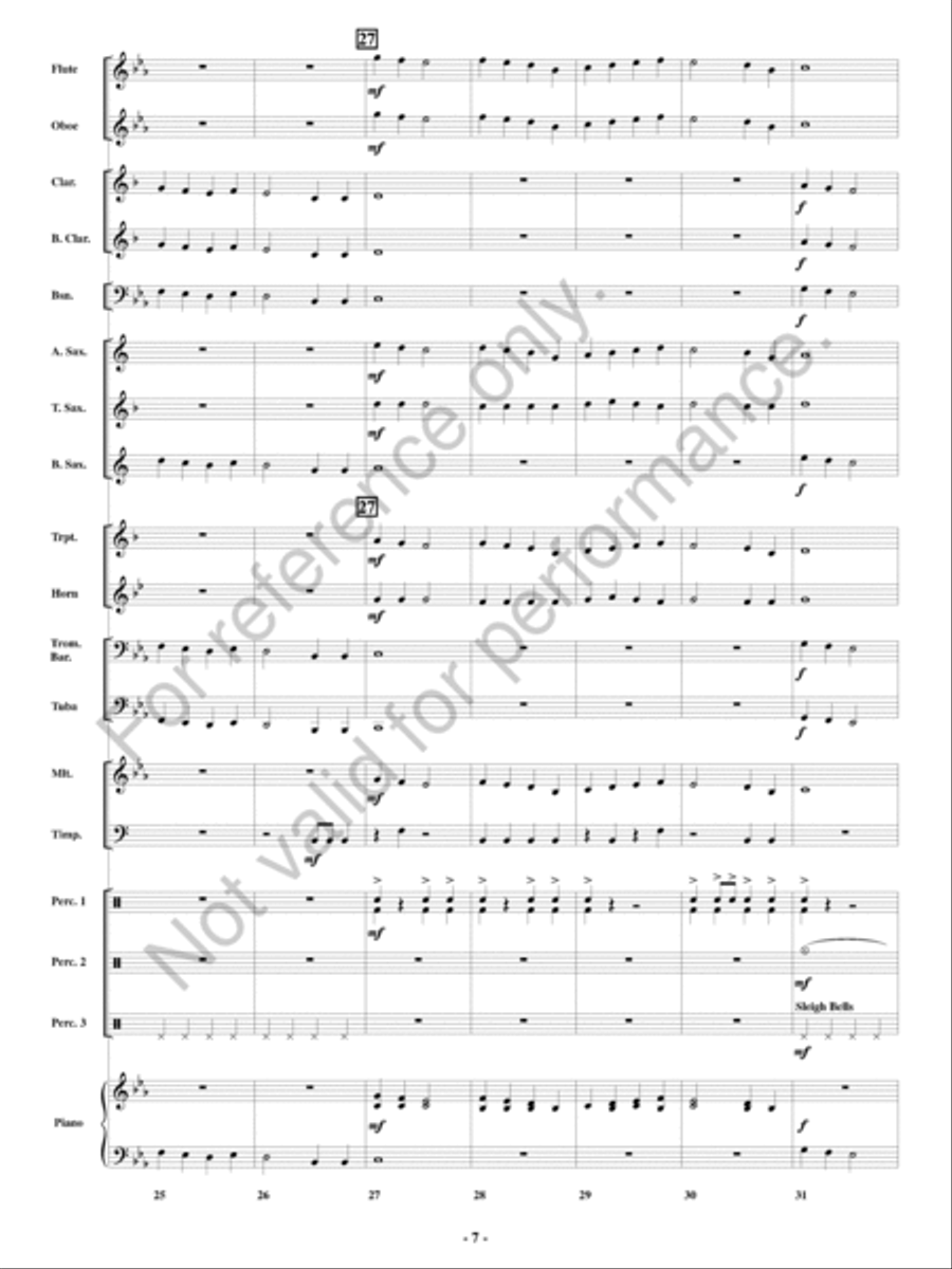Epic Battle 3000 Concert Band scores gallery preview page 8