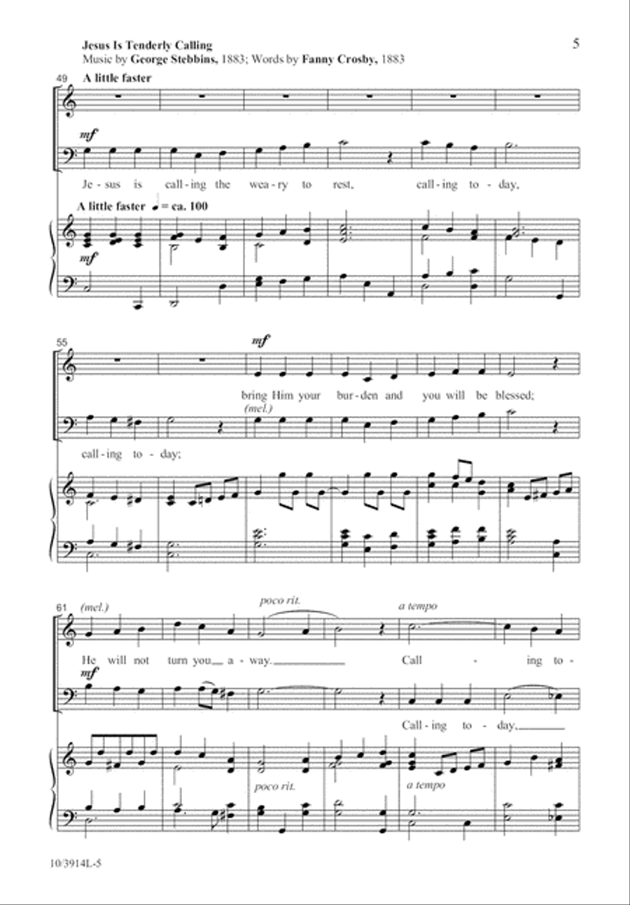 Come Home 2-Part scores gallery preview page 6