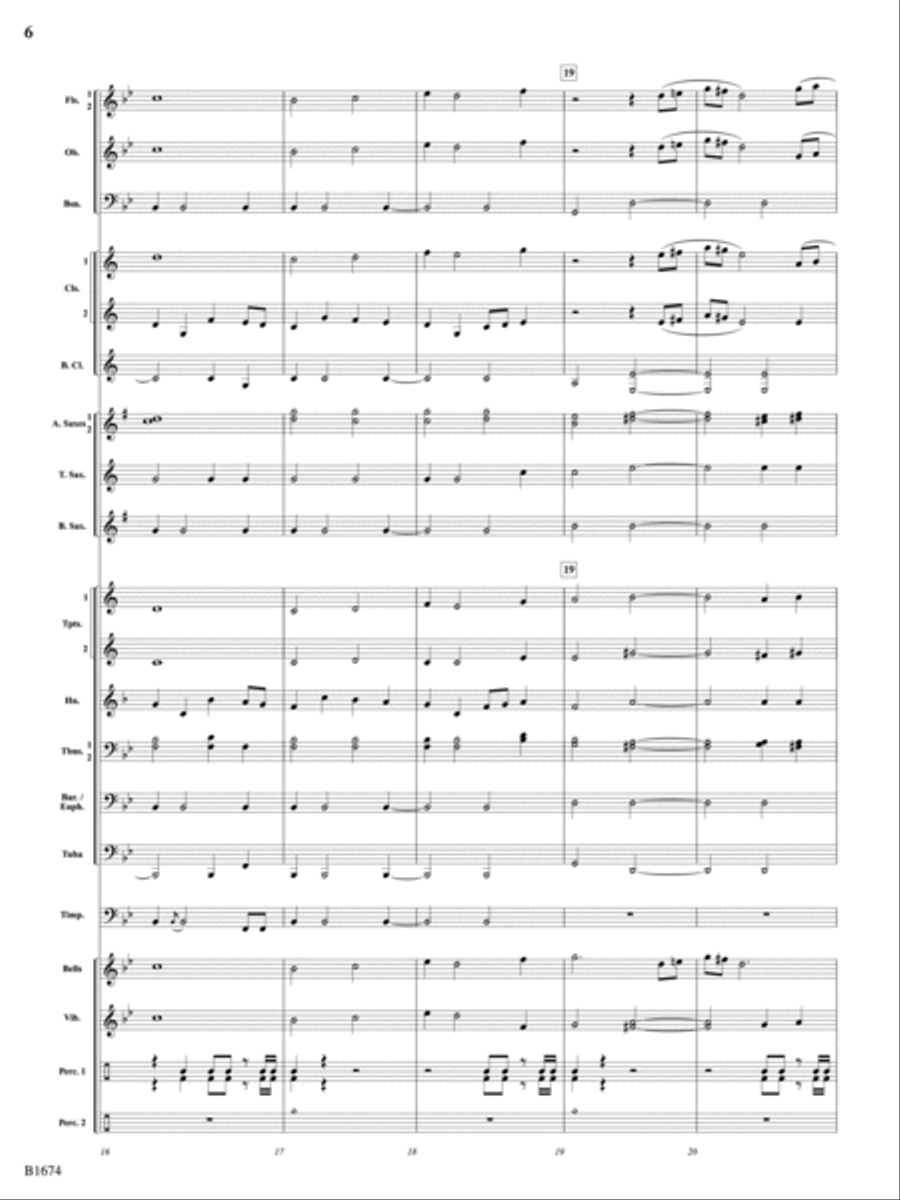Synthesis: Score Synthesis: Score Concert Band scores gallery preview page 6