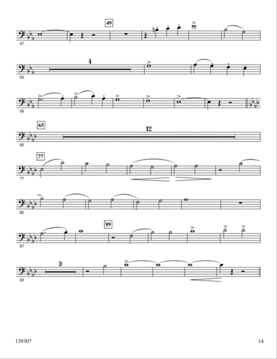 My County Tis Of Thee My County Tis Of Thee Brass Trio scores gallery preview page 15